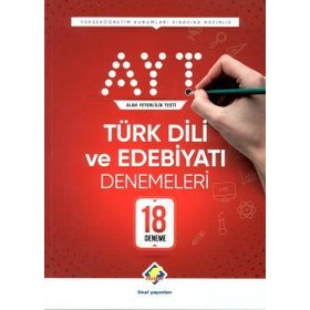 2018 YKS AYT Türk Dili ve Edebiyatı Tamamı Çözümlü 10 Deneme Sınavı - Şahide Korkmaz