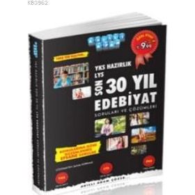 2018 YKS Hazırlık Son 30 Yıl Edebiyat Soruları ve Çözümleri - Akıllı Adam Yayınları Komisyon