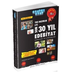 2018 YKS Hazırlık Son 30 Yıl Edebiyat Soruları ve Çözümleri - Akıllı Adam Yayınları Komisyon