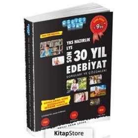 2018 YKS Hazırlık Son 30 Yıl Edebiyat Soruları ve Çözümleri - Akıllı Adam Yayınları Komisyon