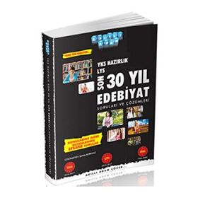 2018 YKS Hazırlık Son 30 Yıl Edebiyat Soruları ve Çözümleri - Akıllı Adam Yayınları Komisyon