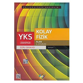 2018 YKS Kolay Fizik Soru Bankası Alan 2. Oturum - Fdd Yayincilik