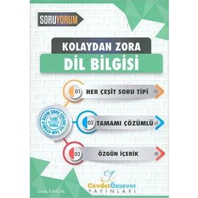 2018 YKS Kolaydan Zora Dil Bilgisi Tamamı Çözümlü Soru Bankası - Sinan Kangal
