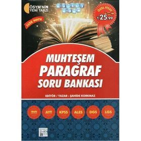 2018 YKS Muhteşem Paragraf Soru Bankası - Şahide Korkmaz