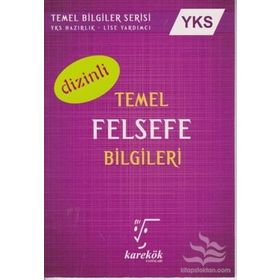 2018 YKS Temel Felsefe Bilgileri Dizinli - Ahmet Sezgin