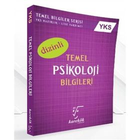 2018 YKS Temel Psikoloji Bilgileri Dizinli - Ahmet Sezgin
