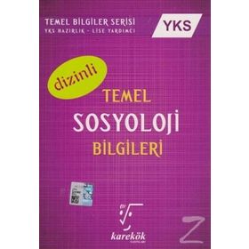 2018 YKS Temel Sosyoloji Bilgileri Dizinli - Ahmet Sezgin
