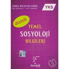 2018 YKS Temel Sosyoloji Bilgileri Dizinli - Ahmet Sezgin