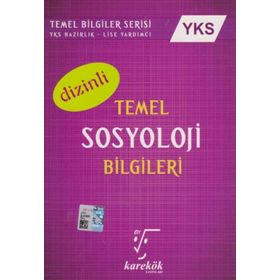 2018 YKS Temel Sosyoloji Bilgileri Dizinli - Ahmet Sezgin