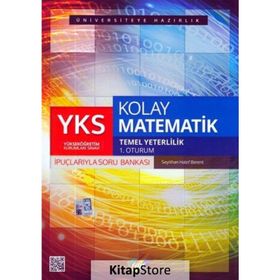 2018 YKS Temel Yeterlilik 1. Oturum Kolay Matematik İpuçlarlarıyla Soru Bankası - Seyithan Halef Berent
