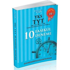 2018 YKS TYT 10 Fasikül Deneme - Akıllı Adam Yayınları Komisyon