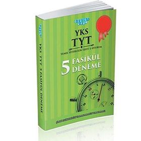 2018 YKS TYT 5 Fasikül Deneme - Akıllı Adam Yayınları Komisyon