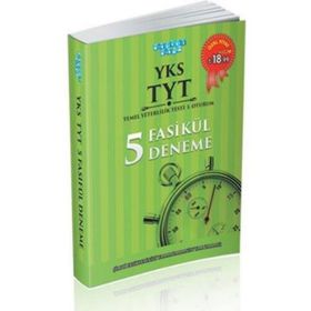 2018 YKS TYT 5 Fasikül Deneme - Akıllı Adam Yayınları Komisyon