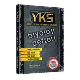 2018 YKS TYT Biyoloji Defteri 1. Oturum - Volkan Bolsu