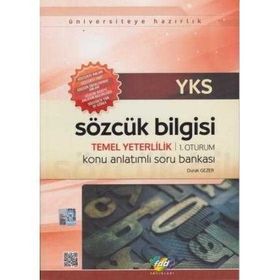 2018 YKS-TYT Sözcük Bilgisi Konu Anlatımlı Soru Bankası 1. Oturum - Durak Gezer