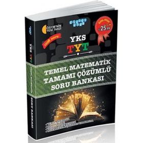 2018 YKS TYT Temel Matematik Tamamı Çözümlü Soru Bankası - Akıllı Adam Yayınları Komisyon