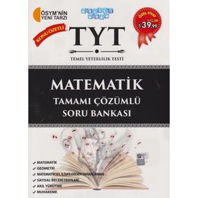 2018 YKS TYT Temel Matematik Tamamı Çözümlü Soru Bankası - Akıllı Adam Yayınları Komisyon