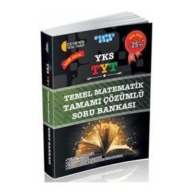 2018 YKS TYT Temel Matematik Tamamı Çözümlü Soru Bankası - Akıllı Adam Yayınları Komisyon