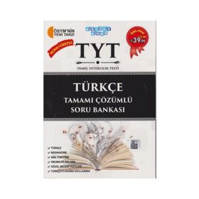 2018 YKS TYT Türkçe Tamamı Çözümlü Soru Bankası - Akıllı Adam Yayınları Komisyon