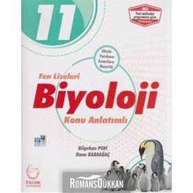 2019 11. Sınıf Fen Liseleri Biyoloji Konu Anlatımlı