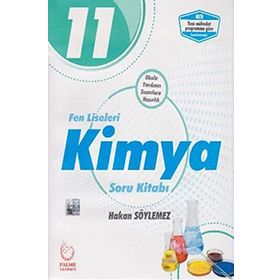 2019 11. Sınıf Fen Liseleri Kimya Soru Kitabı -Palme Yayınevi
