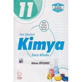 2019 11. Sınıf Fen Liseleri Kimya Soru Kitabı -Palme Yayınevi