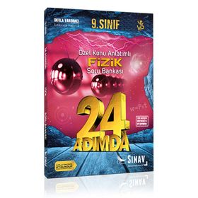 2019 24 Adımda 9. Sınıf Özel Konu Anlatımlı Fizik Soru Bankası