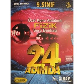 2019 24 Adımda 9. Sınıf Özel Konu Anlatımlı Fizik Soru Bankası