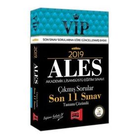 2019 ALES Vıp Tamamı Çözümlü Son 11 Sınav Çıkmış Sorular Yargı Yayınları