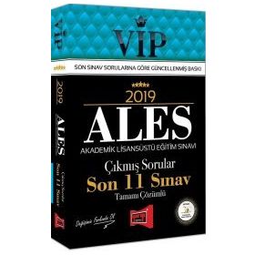 2019 ALES Vıp Tamamı Çözümlü Son 11 Sınav Çıkmış Sorular Yargı Yayınları