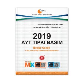 2019 AYT Tıpkı Basım Deneme Sınavı - A Yayınları