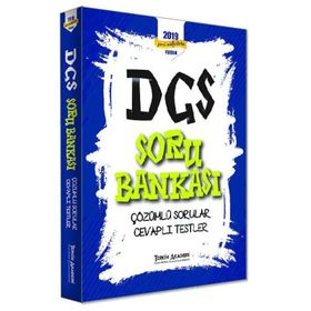 2019 DGS Soru Bankası Tercih Akademi Yayınları