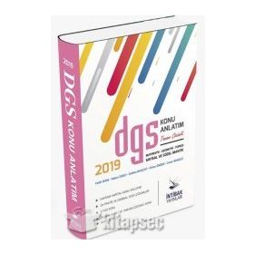 2019 DGS Tamamı Çözümlü Konu Anlatım İntibak Yayınları