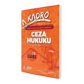 2019 Kpss A Grubu Ceza Hukuku Konu Anlatımlı