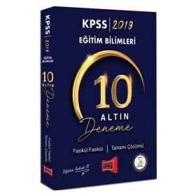2019 Kpss Eğitim Bilimleri Fasikül Fasikül Tamamı Çözümlü 10 Altın Deneme Yargı Yayınları