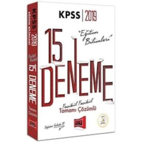 2019 Kpss Eğitim Bilimleri Fasikül Fasikül Tamamı Çözümlü 10 Altın Deneme Yargı Yayınları