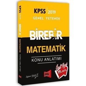 2019 KPSS Genel Yetenek Birebir Matematik Konu Anlatımı Yargı Yayınları
