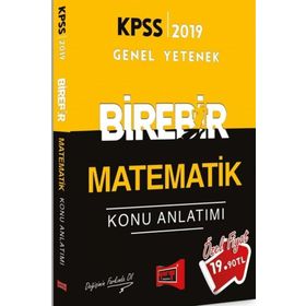 2019 KPSS Genel Yetenek Birebir Matematik Konu Anlatımı Yargı Yayınları