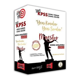2019 KPSS Genel Yetenek Genel Kültür Maestro Konu Anlatımlı Modüler Set Yargı Yayınları
