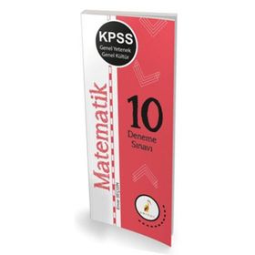 2019 KPSS Genel Yetenek Genel Kültür Matematik 10 Deneme-Pelikan Yayınları