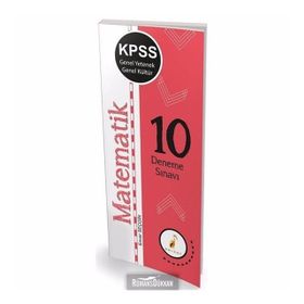 2019 KPSS Genel Yetenek Genel Kültür Matematik 10 Deneme-Pelikan Yayınları