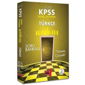 2019 KPSS Kozmik Oda Türkçe Tamamı Çözümlü Soru Bankası Yargı Yayınları