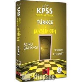 2019 KPSS Kozmik Oda Türkçe Tamamı Çözümlü Soru Bankası Yargı Yayınları