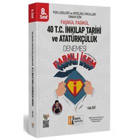 2019 LGS Farklı İsem 8. Sınıf T.C. İnkılap Tarihi ve Atatürkçülük Soru Bankası-İsem Yayıncılık