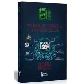 2019 LGS Farklı İsem 8. Sınıf T.C. İnkılap Tarihi ve Atatürkçülük Soru Bankası-İsem Yayıncılık