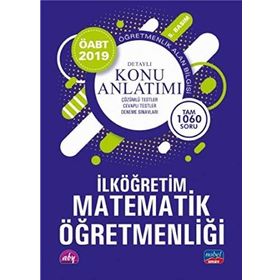 2019 ÖABT İlköğretim Matematik Öğretmenliği - Öğretmenlik Alan Bilgisi - Kolektif