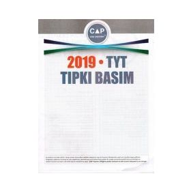 2019 TYT Tıpkı Basım - Çap Yayınları