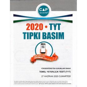 2019 TYT Tıpkı Basım - Çap Yayınları
