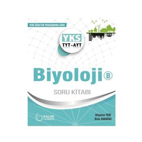 2019 YKS TYT AYT Biyoloji Soru Kitabı B - Palme Yayıncılık