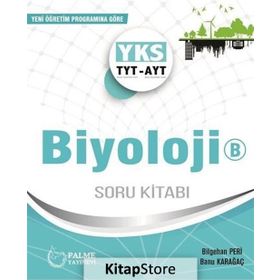 2019 YKS TYT AYT Biyoloji Soru Kitabı B - Palme Yayıncılık
